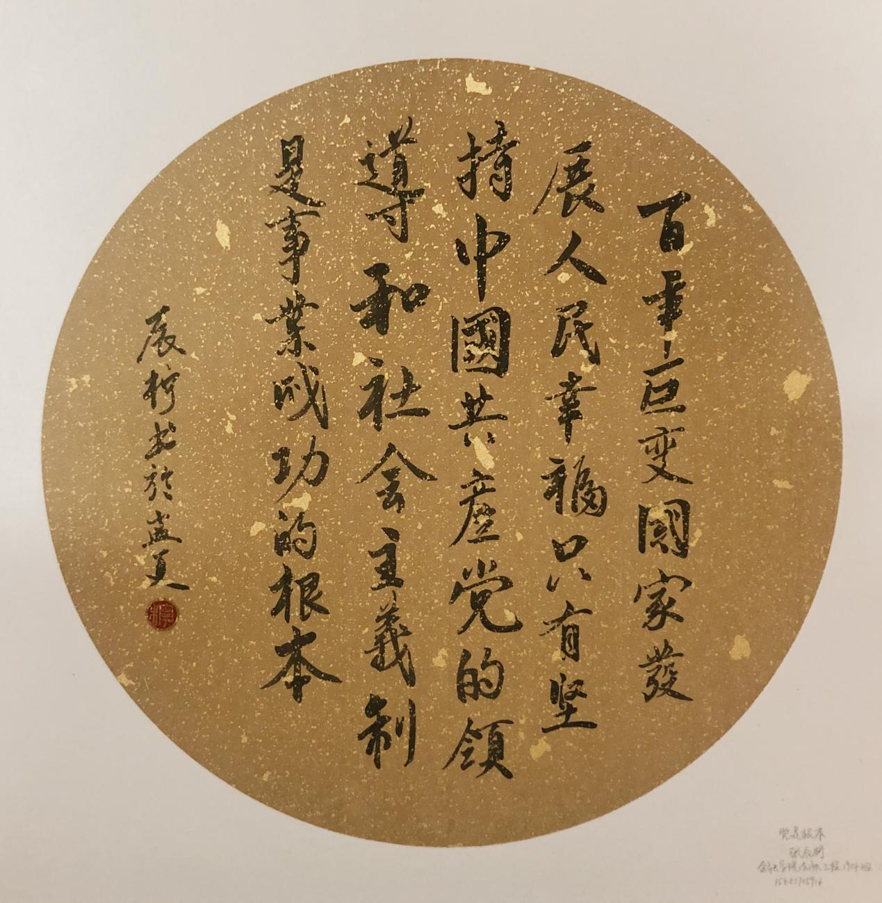 党是根本 张辰柠 金融公司金融工程1904